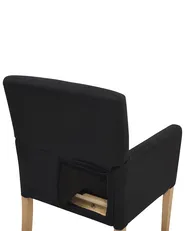 Dining Chair ROCKEFELLER Fabric Black_1107769