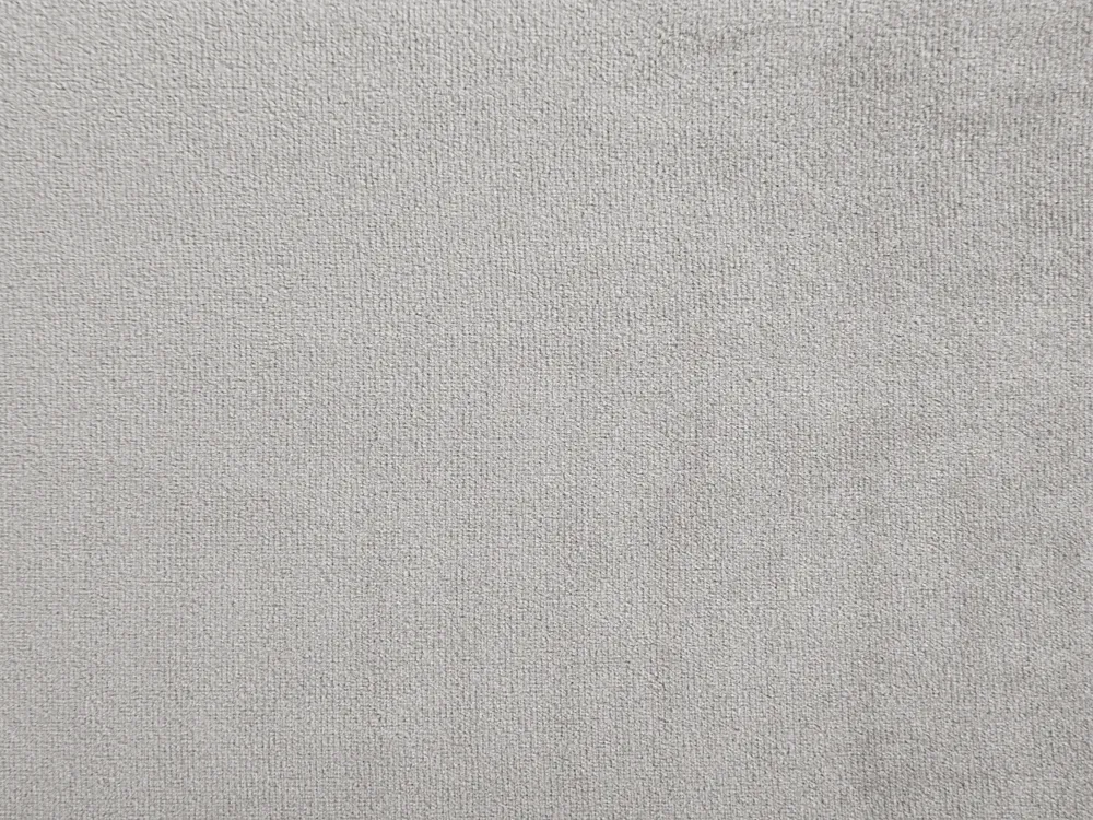 Bedroom Set SEZANNE Velvet Light Grey 140 x 200 cm (EU Double)_800120