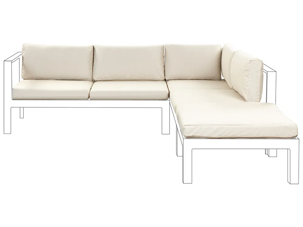 Outdoor Cushion Cover Set MESSINA Beige