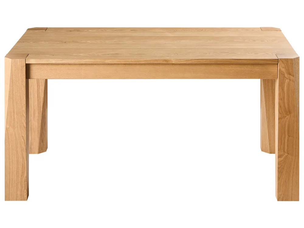 Förlängningsbart matbord MISSION Ljus askfanér 160/200 cm 90 cm_1002991
