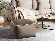 Pouffe DAREYN Velvet Brown_1183026