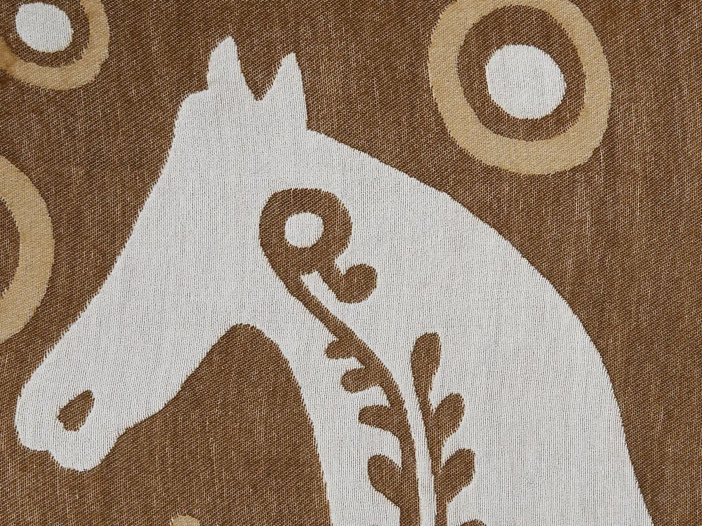 Pläd SIDDHA 130 x 170 cm Brun_834581