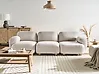 Modulsofa 3-seter AMLI Bouclé Off white