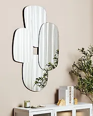 Wall Mirror VOUZON 80 cm 120 cm Silver_1185122