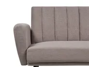 Sofa Bed 3 Seater VIMMERBY Fabric Light Brown_900074