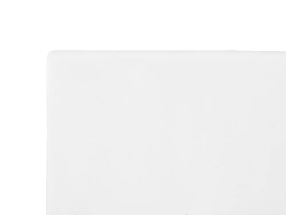 Bed Frame Cover Velvet FITOU 160 x 200 cm White_777116