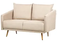 Sohva 2-istuttava MAURA Sametti Beige_912963