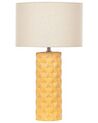 Table Lamp BALONNE Ceramic Yellow