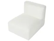 Modular Corner Sofa 3 Seater HEDE Boucle White Right Hand_1091897
