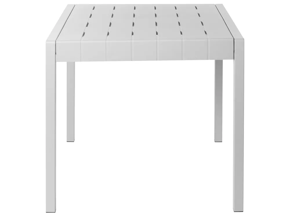 Trädgårdsmatbord BARTICA 81 cm 84 cm Grå_993039