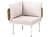 Garden Corner Section BAUCINA Light Beige