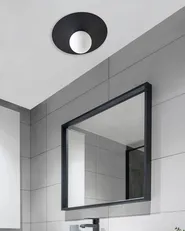 Ceiling Lamp TARDES Metal Black_1009030