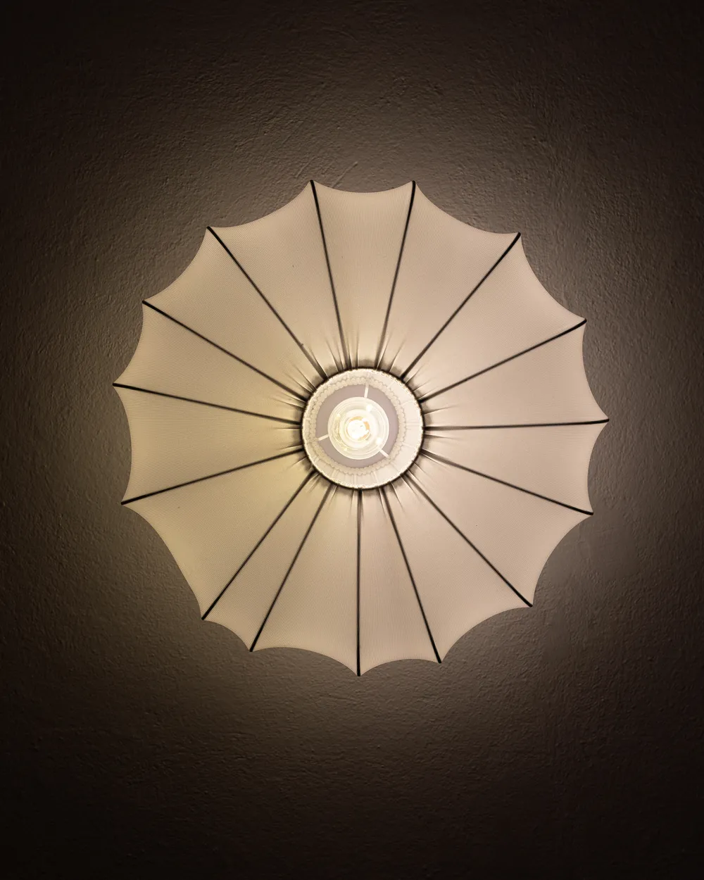 Ceiling Lamp UMCHABEZI Fabric White_1062422