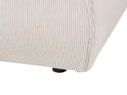 Bed Corduroy VINAY 180 x 200 cm (EU Super King) Light Beige_879963