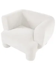 Armchair HOGBO Fabric White_1050006