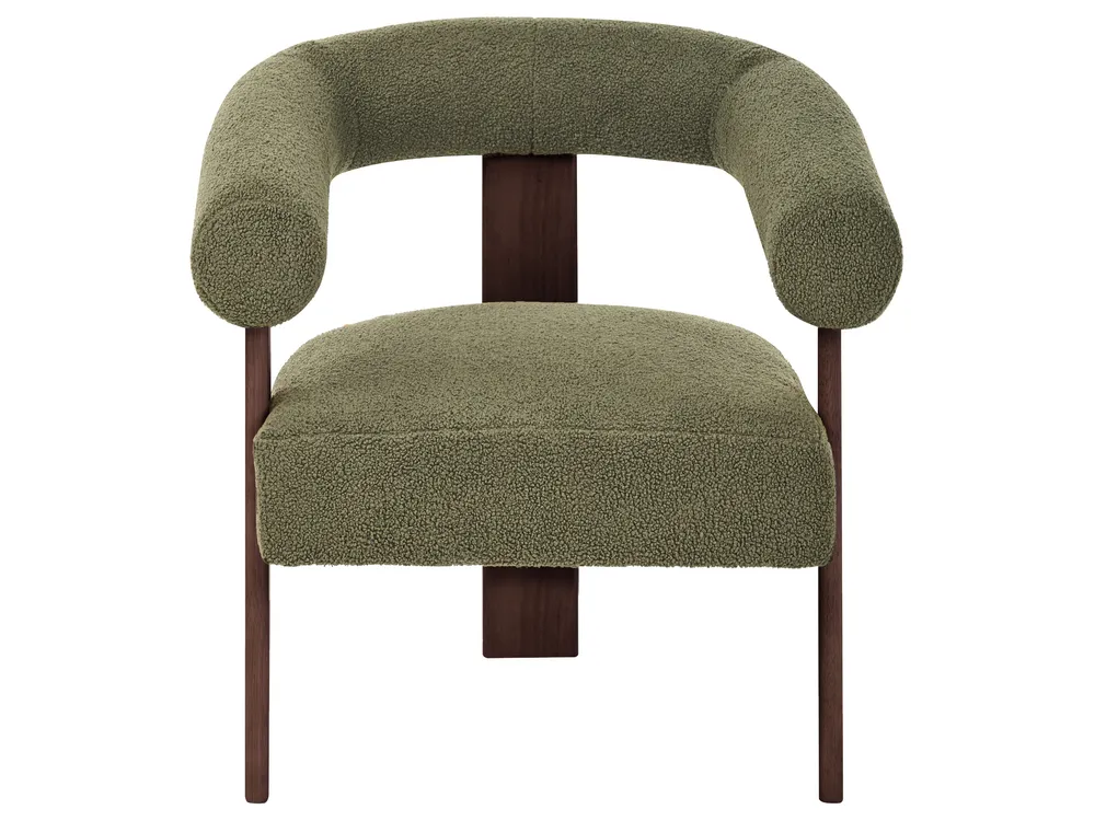 Living Room Set ILBRO Boucle Green/ Dark Brown_984949