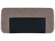 Sofa 3-seter NARILLA Bouclé Gråbrun_1161477