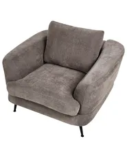 Fåtölj KJAER Chenille Taupe_1006879