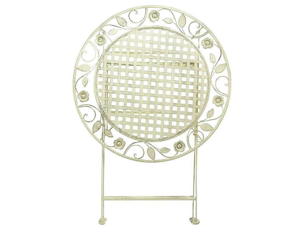 Bistrobord BIVIO 70 cm 70 cm Metall Ljusgrön_806656