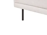 Corner Sofa 4 Seater BREDA Fabric Light Beige Right Hand_1078107