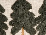 Set med 2 prydnadskuddar FAGRAEA 30 x 50 cm Bomull Ljusbeige Julmotiv_1029986