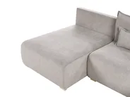 Moduulikulmasohva NERBO Kangas Harmaa Oikea_1035208