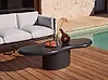 Sofabord CONZA 57 cm 120 cm Svart