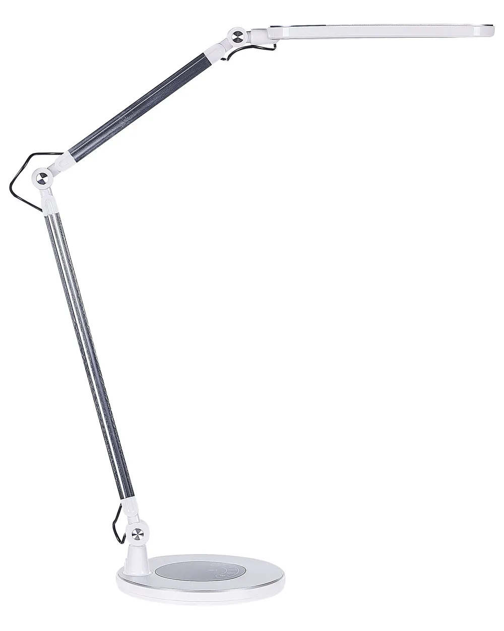 LED Desk Lamp GRUS with Dimmer Metal Silver