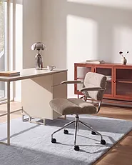 Desk Chair CANDOR Light Brown_1136734