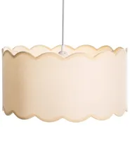 Riippuvalaisin GAIREZI Metalli Valkoinen/beige_1027225