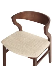 Ruokatuolisetti 2 kpl MAROA puu Vaaleanbeige_934301