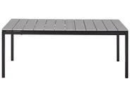 Extending Garden Dining Table TOFANE 198/248 cm 90 cm Grey_928700