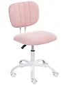Desk Chair BUBBLY Fabric Pink