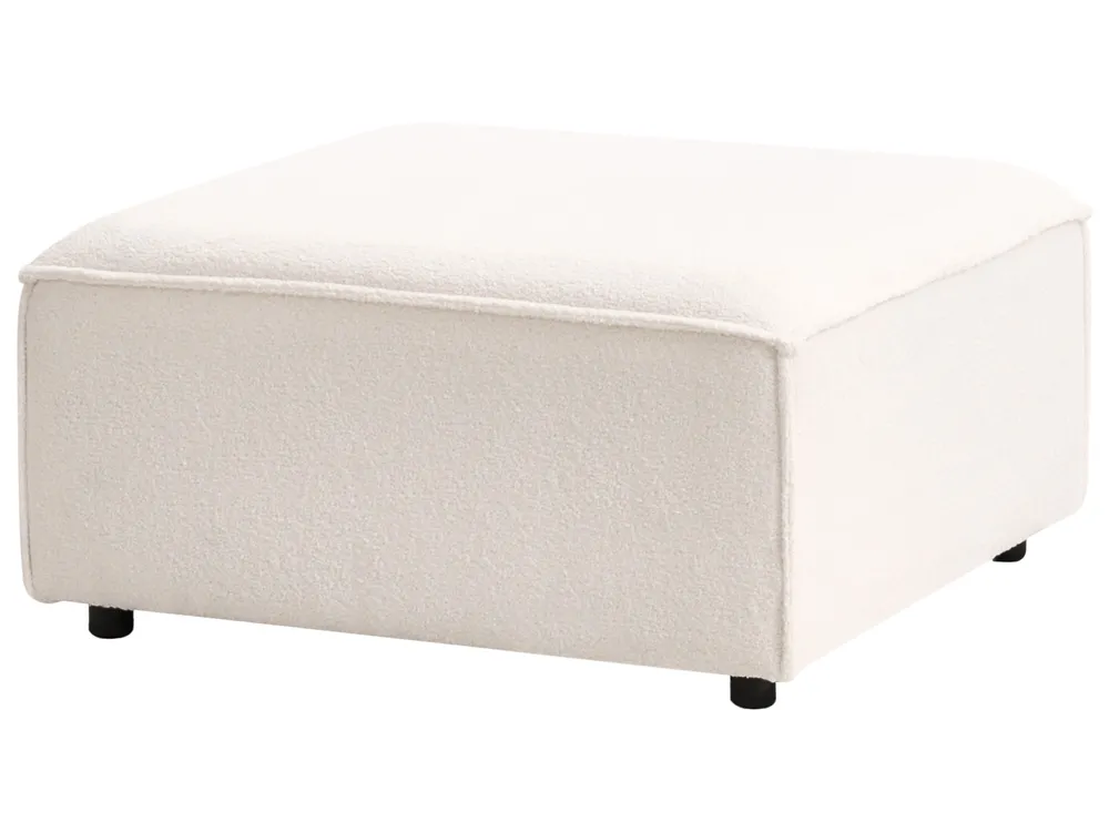 Fotpall ARDAL Bouclé Off-White_908180