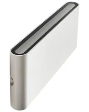 Set of 2 Outdoor LED Wall Lights ARDER White_1108026