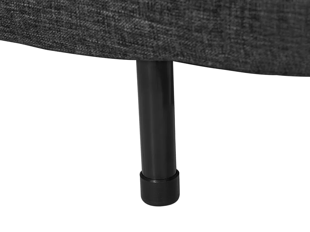 Single Sofa Bed SETTEN Fabric Dark Grey_733205