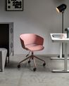 Office Chair GLEEFUL Fabric Pink