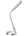 LED Desk Lamp CANOPUS with USB Port Silver