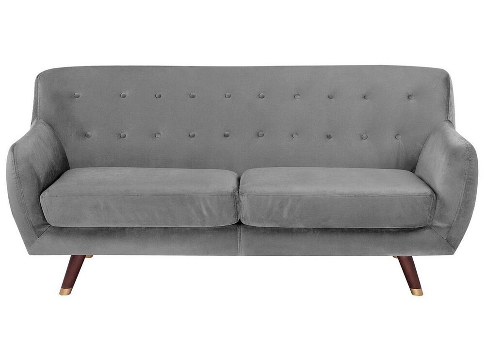 Soffa 3-sits BODO Sammet Grå