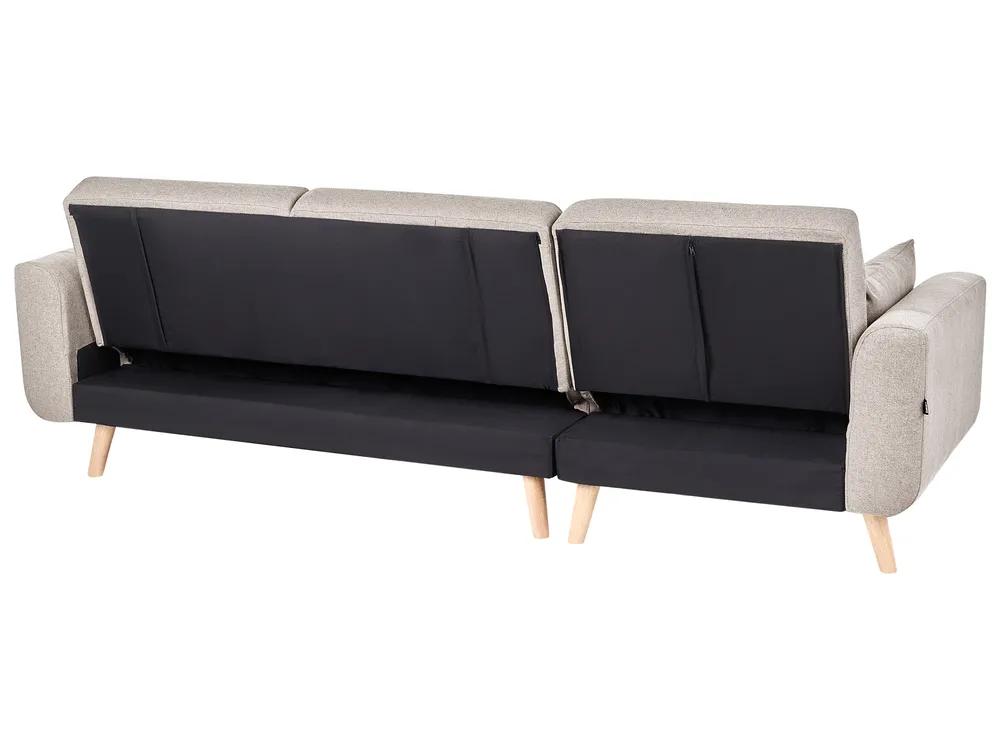 Kulmavuodesohva 3-istuttava KAARINA Kangas Beige Oikea_1095546