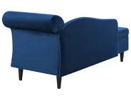 Right-Hand Chaise Longue LUIRO with Storage Velvet Navy Blue_769588