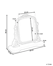 Makeup Mirror DISZNA Brown_1003913