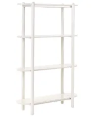 Bokhylla med 3 hyllor GRANITY 170 cm Beige_1072978