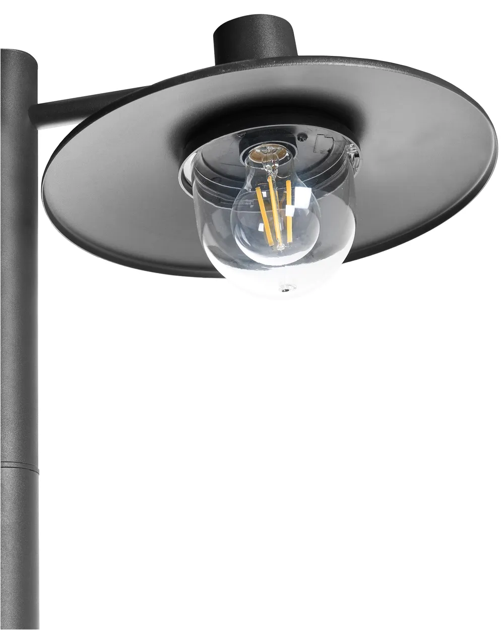 Outdoor Lamp Post BARALIA Black_1108063