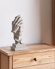 Figurine Face PUUMALA Grey_934464