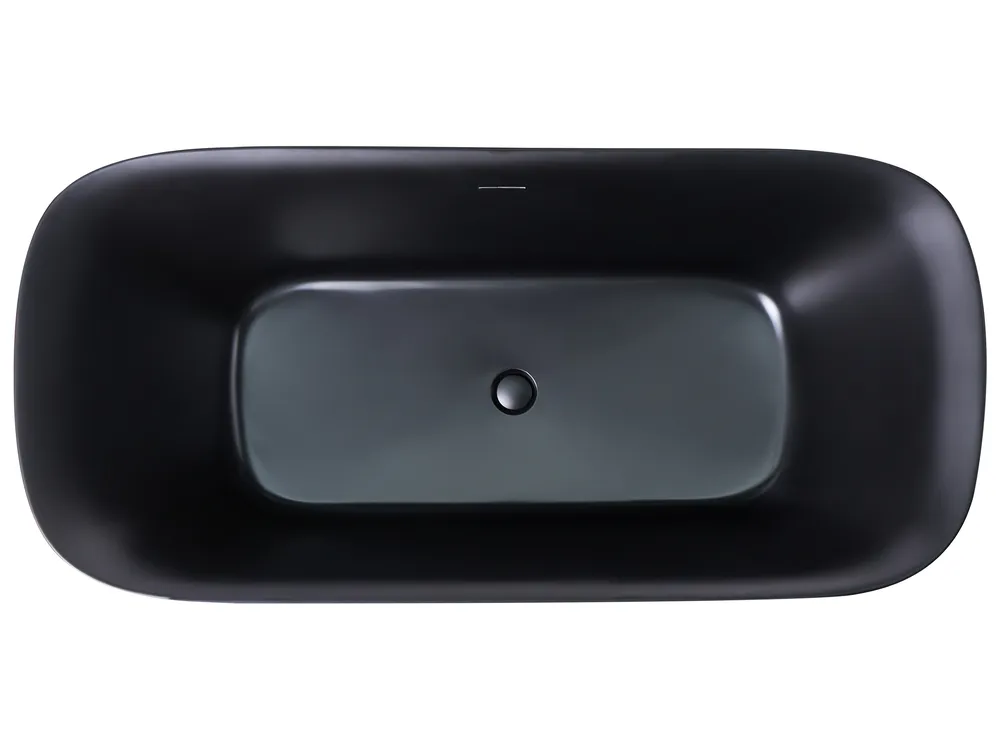 Freestanding Bathtub LANALHUE 1600 x 750 mm Black_1033598