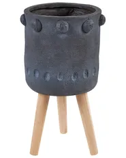 Upphöjd växtkruka BRUNNERA 24 cm Grafitgrå_937118