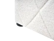 Säng med förvaring ROCHEFORT Bouclé Off-White 160 x 200 cm_993768