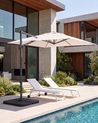 Cantilever Parasol 238 cm MONZA Light Beige