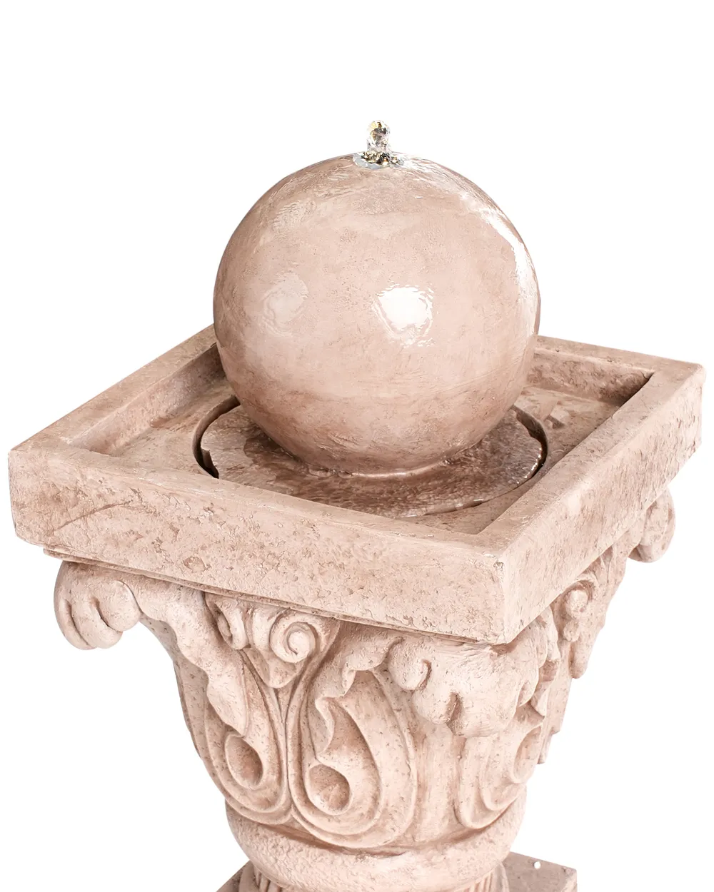 Garden Water Feature VELINO Beige_984317